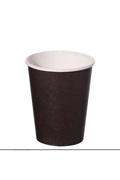 Miopack 8 oz Black Thick Cardboard Cup (extra thick) 250 pieces