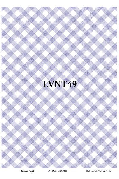 LİNEART LineArt Brass Decopage Paper LA-LVNT49