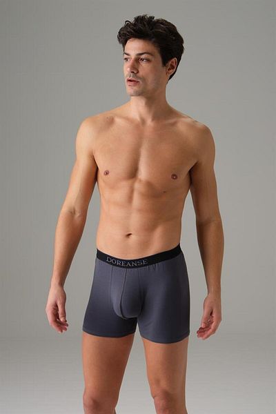 Doreanse Ανδρικό 45% Modal 45% Βαμβάκι 10% Elasthane Waistband Boxer 3 τεμαχίων