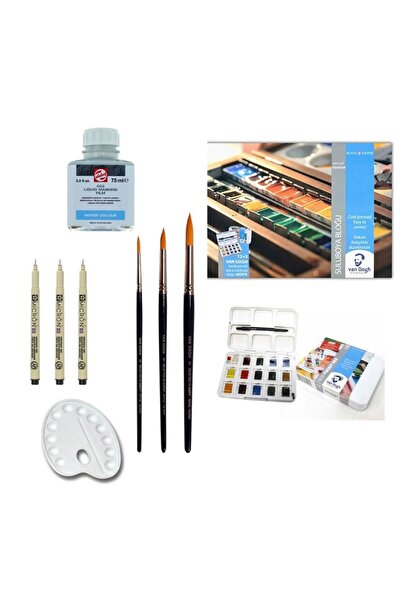 Art Tone Van Gogh 12+3 Suluboya Special Set 1