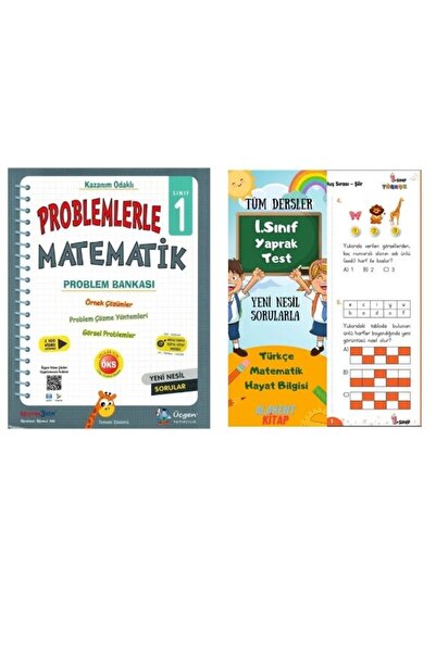 Üçgen Yayıncılık 1. Sınıf Problemlerle Matematik Problem + Tüm Dersler 1. Sın...