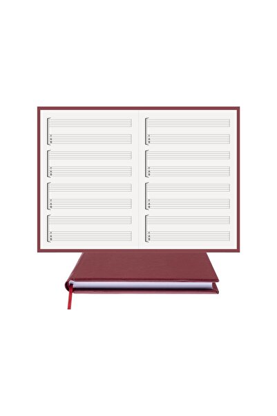 BİDEFTER مفكرة جيتار (مفتاح فارغ وصينية) مصنوعة يدويًا بنسبة 100%، مصنوعة يدو...