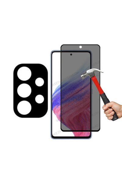 Dolia For Samsung Galaxy A53 5g Hayalet Gizli Cam Ekran Koruyucu Ve Kamera Le...