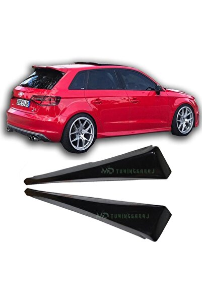 md tuninggaraj Audi A3 8v Hb 2013-2020 Boyasız Plastik Marşpiyel Takımı