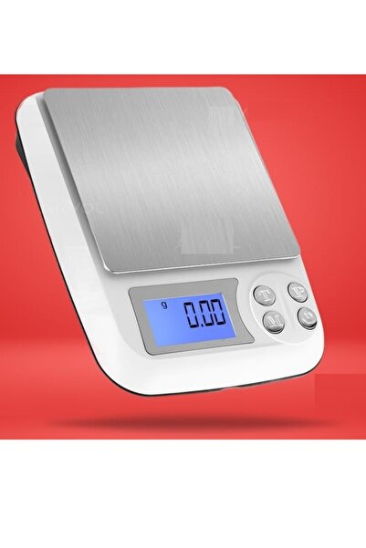 BigSale Dijital Hassas Tartı-mutfak Terazisi Tartı Kuyumcu meyve sebze tartısı 500 gr ve 3000 gr