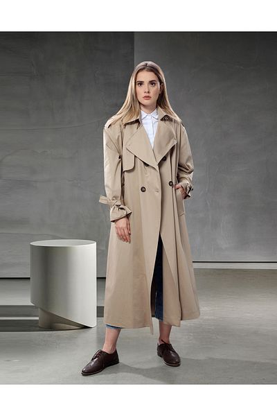 Heggo Power Trench Coat