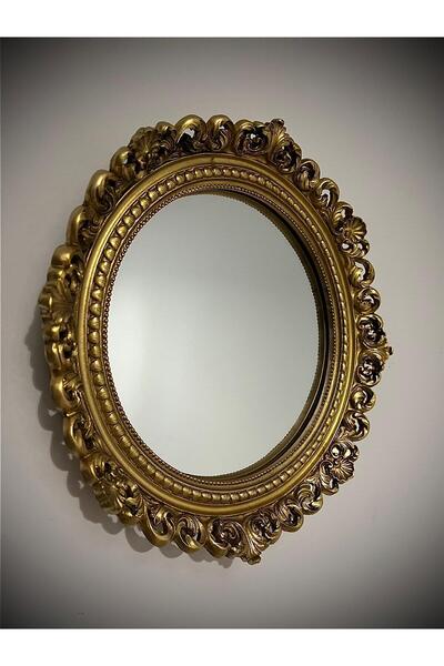 NARART Dekoratif Hediyelik Yuvarlak Dantel Ayna