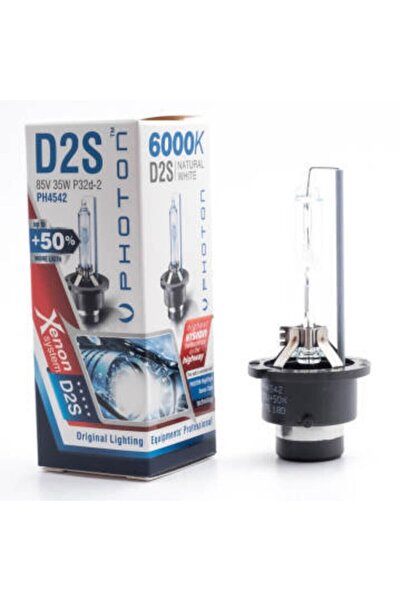 Photon D2s Xenon Ampul 6000k %50+ Daha Fazla Işık