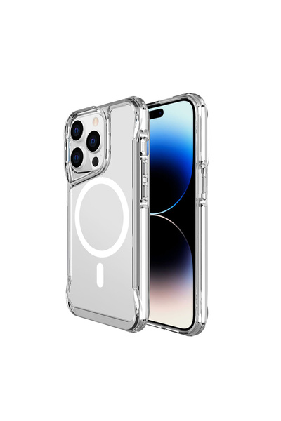 Rivor Apple iPhone 15 Pro Max Uyumlu Kılıf Kamera Çıkıntılı Magsafe Şarj Özel...