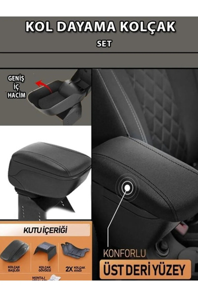 Tiger Marketing Her Araca Uyumlu Universal Kol Dayama Kolçak