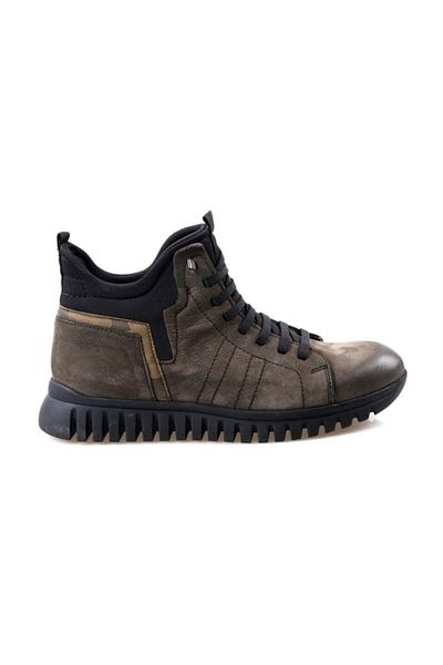 JAMES FRANCO M4683 Γνήσιο δέρμα Nubuck Stretch Ανδρικές Μπότες 1053-1048-841 Green Nubuck