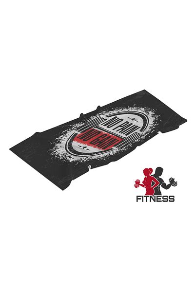 Erays Home Digital Printed Sports Athlete Fitness Towel 50x100 Cm 100% Cotton