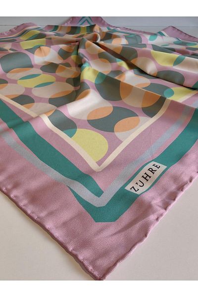 Zühre Φουλάρι Zühre Polyester Twill 0004-V2