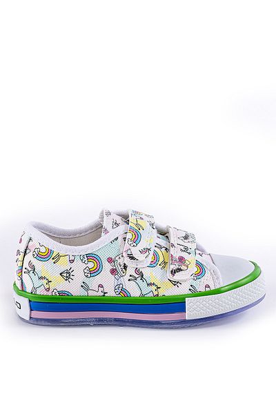 Solo Bag Pantofi sport unisex cu velcro zilnic - pantofi sport ortopedici pentru școală