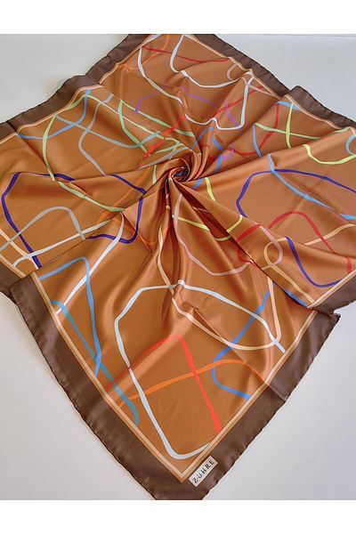 Zühre Φουλάρι Zühre Polyester Twill 0006-V9