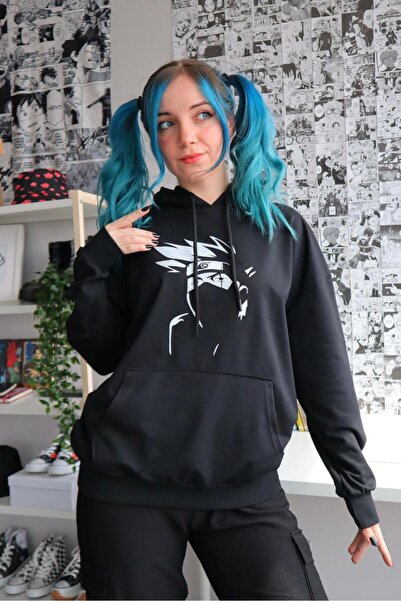 Gofeel سترة أنيمي نينجا بثلاث خيوط هودي جوفيل