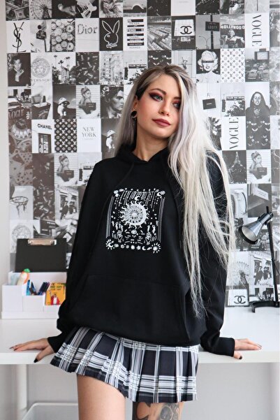 Gofeel Sun Moon Sweat Sweathsirt 3 Thread Hoodie Gofeel