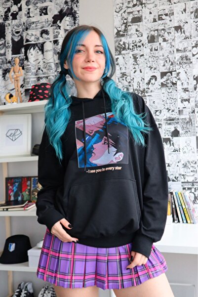 Gofeel I See Blue Sweat Sweathsirt 3 Threads Raster Streetwear Hoodie Gofeel