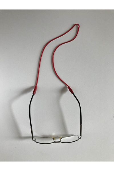 Shrek Glasses Rope Silicone 5 Pieces Red