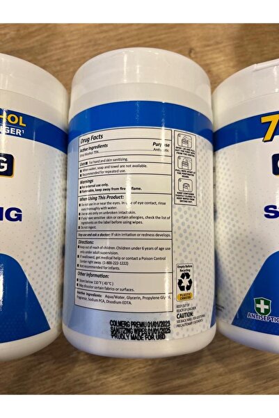 colemerg 75% Alkollü Islak Mendil Hijyen Kovası 80 Yaprak