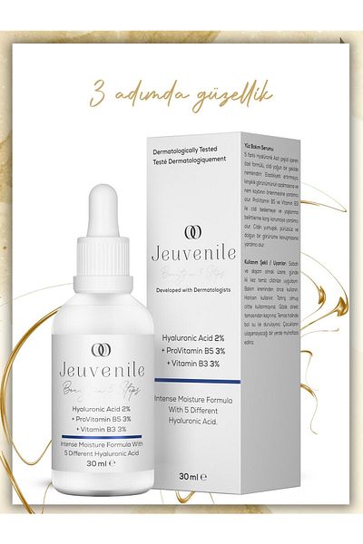 Jeuvenile Intensive Moisturizing and Plumping Serum - Hyaluronic Acid 2%
