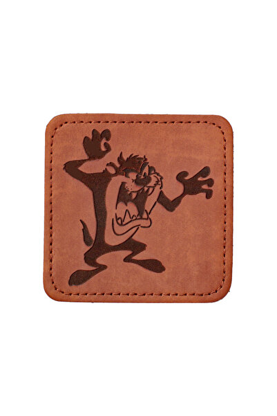 Trucker Tazmanya Canavarı Model 7x7 cm Trucker Şapka Uyumlu Patch Arma