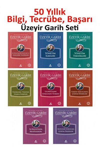 Hayat Yayınları Üzeyir Garih Kitaplığı 8 Kitap (Takım)