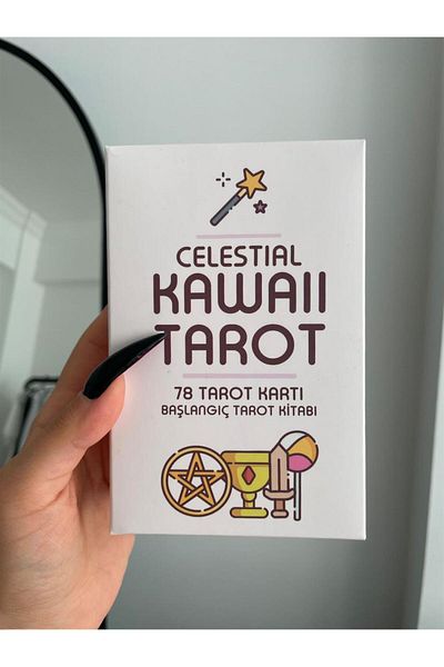 Planet Butik Celestial Kawaii Tarot Cards and Starter Tarot Book