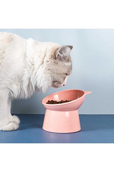 Tinsmith Ayaklı Kedi Mama Su Kabı Sevimli Plastik Kap