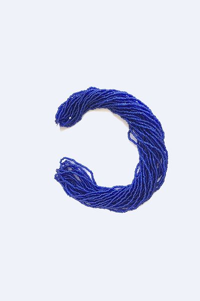 Hobigram Beads Assortment Saks Blue String Sand Beads 2 mm – Beads, Stylish Design, Women's Accessory – Beads –