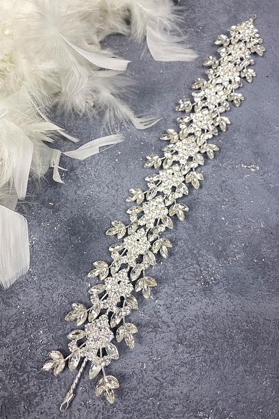 Hobigram Accesoriu de păr de mireasă cu design cu piatră strălucitoare și pătrată pentru cele mai frumoase mirese – coroană, piatră de cristal – Ta