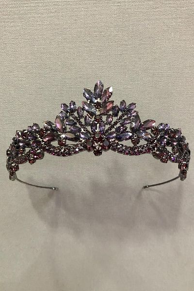 Hobigram Henna și coroană de mireasă pentru cele mai frumoase mirese – Coroană, piatră de cristal, model elegant, coroană de mireasă – Coroană – Coroană