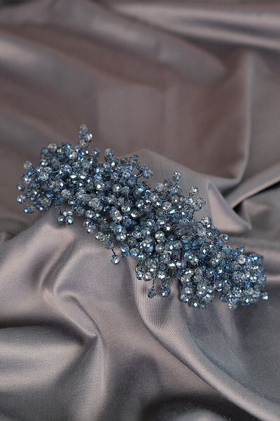 Hobigram Accesoriu pentru păr Coroana de mireasă cu mărgele de cristal Pollux pentru cele mai frumoase mirese – Coroană, cu pietre de cristal, model elegant