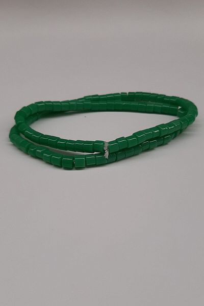 Hobigram Beads Assortment Green Cylinder Shiny Beads – Beads, Stylish Design, Women's Accessory – Beads – Bon