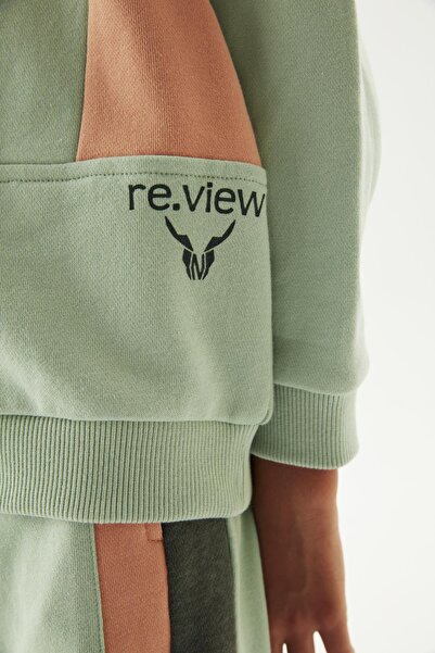 Nebbati Chlapecká barevná mikina 23FW0NB3417