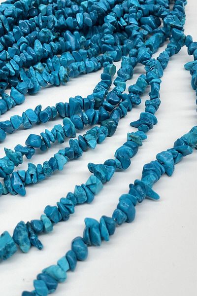 Hobigram Sortiment de mărgele Mărgele de pietriș turcoaz – Design special, Accesoriu, Producție de calitate, Sti atrăgătoare