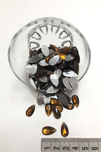 Hobigram Χάντρες Ποικιλία Drop Coffee Plastic Strut Stone 20 gr – Χάντρες, Κομψό Σχέδιο, Γυναικείο Αξεσουάρ – Boncu