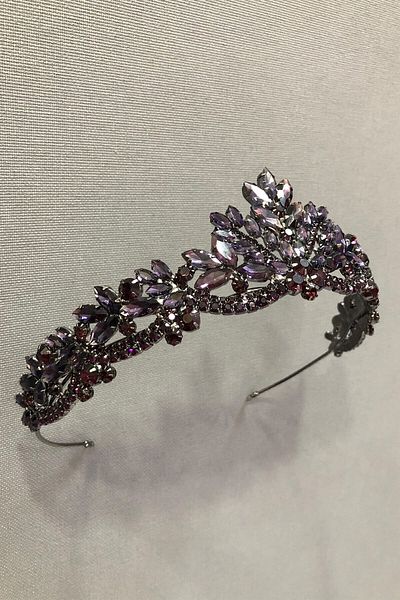 Hobigram Henna și coroană de mireasă pentru cele mai frumoase mirese – Coroană, piatră de cristal, model elegant, coroană de mireasă – Coroană – Coroană