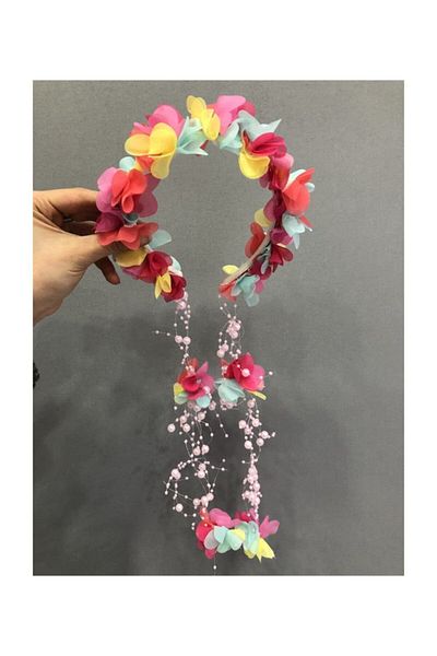 Hobigram Coroană cu flori cu laser marbrată pentru cele mai frumoase mirese – Coroană, piatră de cristal, model elegant, coroană de mireasă – coroană – coroană