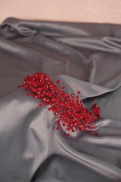 Hobigram Accesoriu de păr de mireasă cu mărgele de cristal asiatic pentru cele mai frumoase mirese – coroană, cu pietre de cristal, model elegant – coroană
