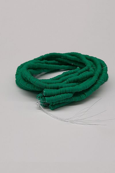 Hobigram Assortment of Beads Green Fimo Dough Beads 6mm – Beads, Stylish Design, Women's Accessory – Beads – Bonc