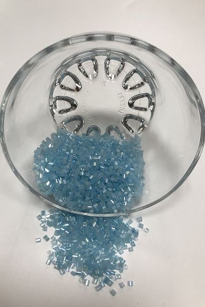 Hobigram Χάντρες Ποικιλία Χάντρες Κοπής Baby Blue (2-2,5mm) – Χάντρες, Κομψό Σχέδιο, Γυναικείο Αξεσουάρ – Χάντρες –