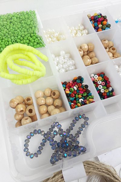 Hobigram Sortiment de mărgele Set de bijuterii avantajoase pentru copii Starter – Mărgele, Design elegant, Accesoriu pentru femei –