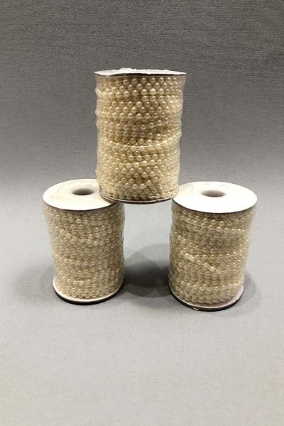 Hobigram Beads Assortment Cream Row Cut Pearl 4 mm – Beads, Stylish Design, Women's Accessory – Beads – Bonc