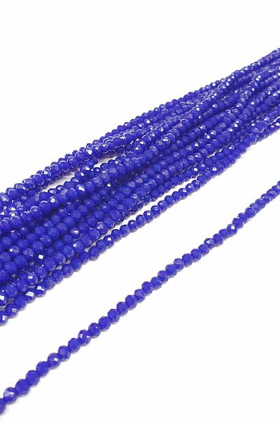 Hobigram Beads Assortment Matte Saks Blue Crystal Beads 4 mm – Beads, Stylish Design, Women's Accessory – Boncu