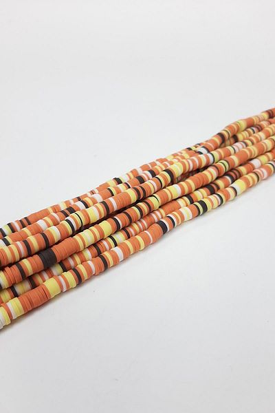 Hobigram Beads Assortment Wrapped Coffee Fimo Dough Beads 6 mm – Beads, Stylish Design, Women's Accessory – Bon