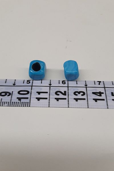Hobigram Beads Assortment Blue Glass Square Jewelry Beads – Beads, Stylish Design, Women's Accessory – Beads – Beads