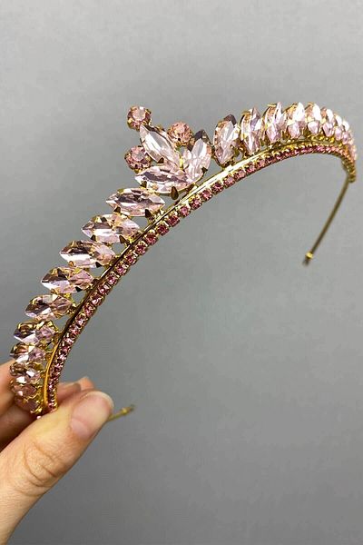 Hobigram Ece Model Thin Bridal Henna Crown pentru cele mai frumoase mirese – Coroană – Coroană