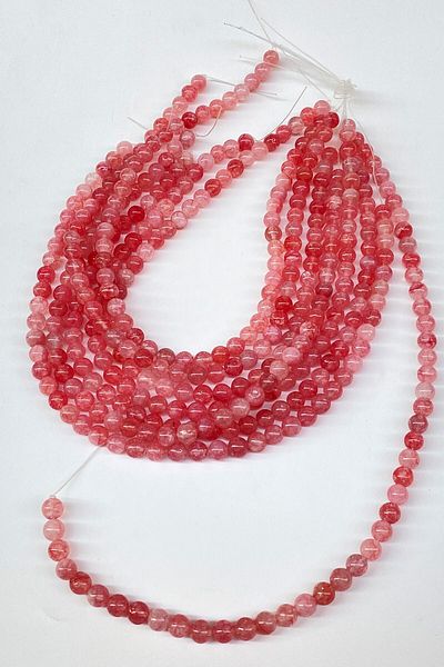 Hobigram Beads Variety Pomegranate Flower Ceyt Natural Stone Beads 8 mm – Beads, Stylish Design, Women's Accessory – Bon