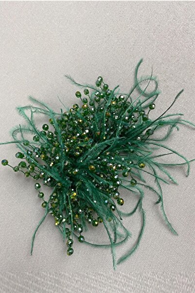 Hobigram Hair Accessory Crystal Beaded and Feather Hair Accessory – Other Hair Accessories, Stylish Design – Other